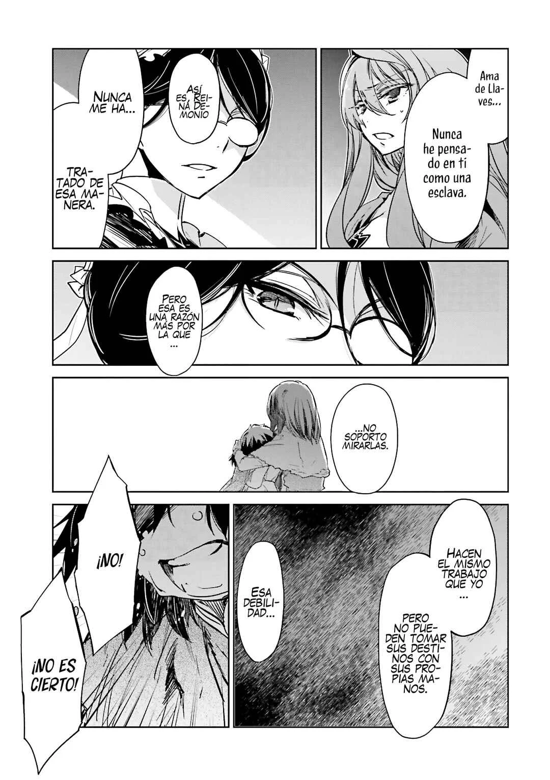 MAOYU : Archenemy and Hero “Become mine, Hero” “I refuse!” Capítulo 2: Por Favor, Hazme Humana - Page 35