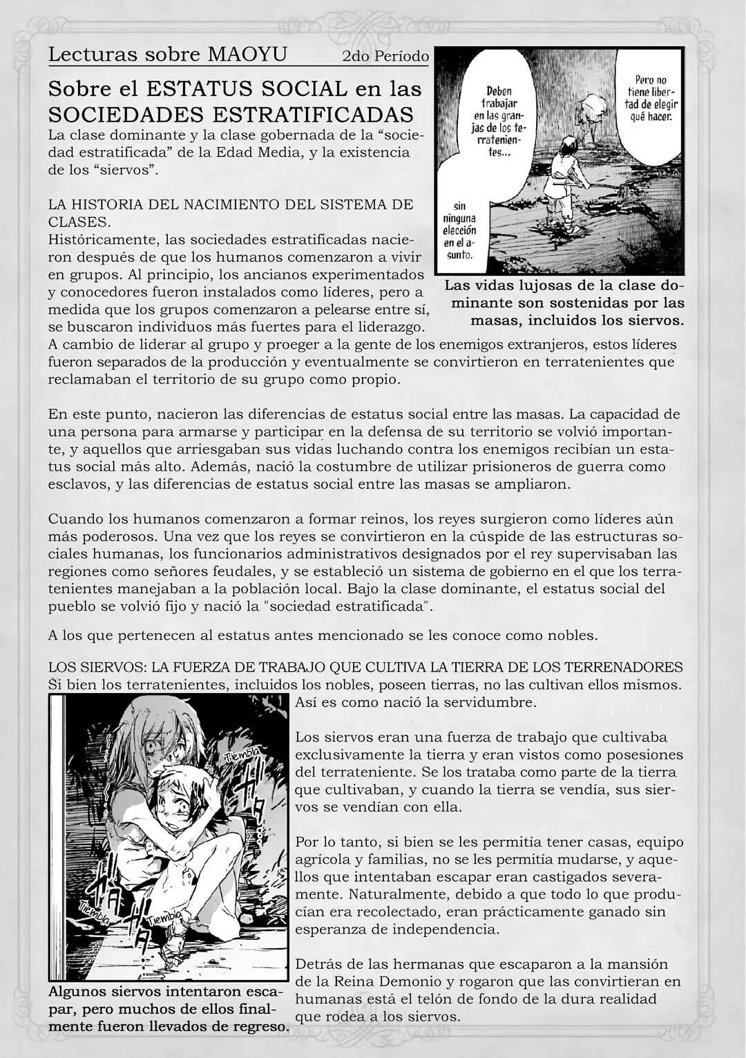 MAOYU : Archenemy and Hero “Become mine, Hero” “I refuse!” Capítulo 2: Por Favor, Hazme Humana - Page 43