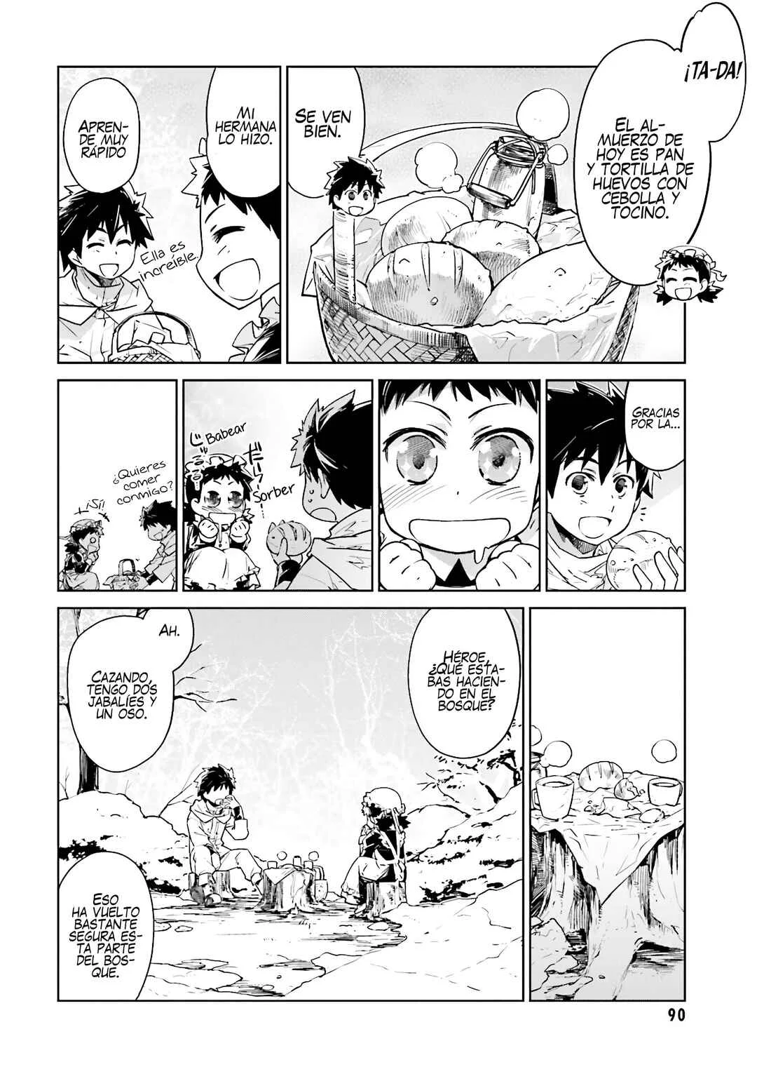 MAOYU : Archenemy and Hero “Become mine, Hero” “I refuse!” Capítulo 3: Tener Mucha Comida Me Hace Muy Feliz - Page 4