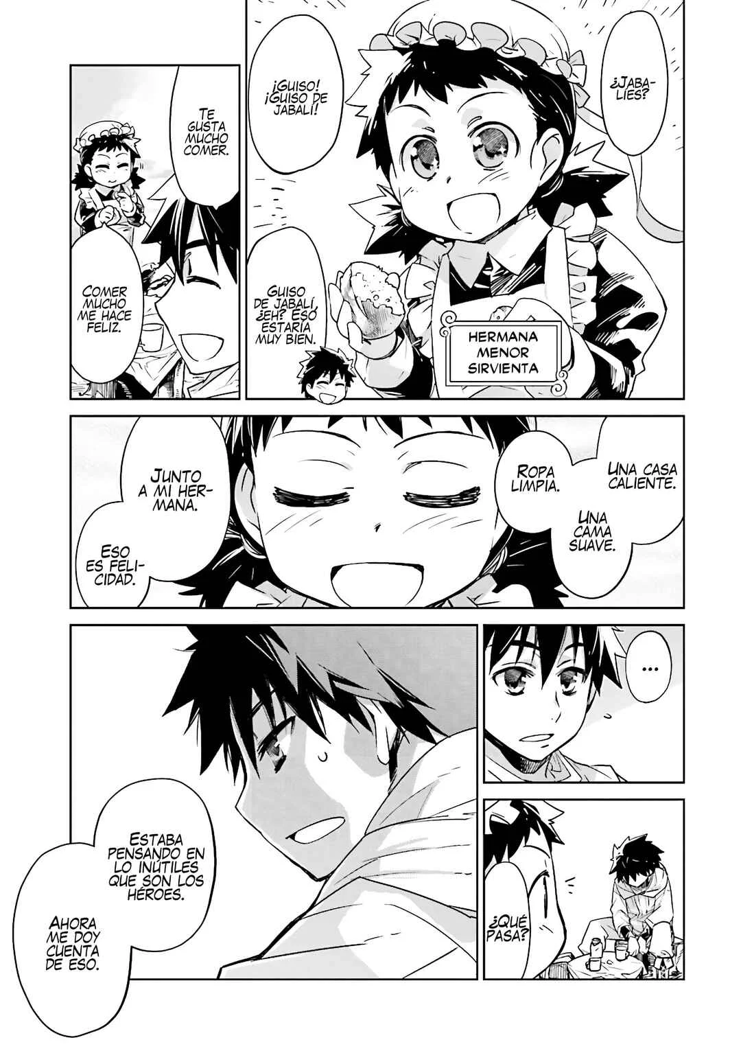 MAOYU : Archenemy and Hero “Become mine, Hero” “I refuse!” Capítulo 3: Tener Mucha Comida Me Hace Muy Feliz - Page 5