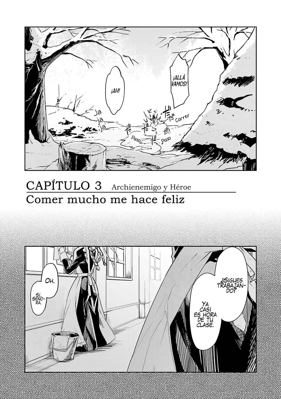 MAOYU : Archenemy and Hero “Become mine, Hero” “I refuse!” Capítulo 3: Tener Mucha Comida Me Hace Muy Feliz - Page 7