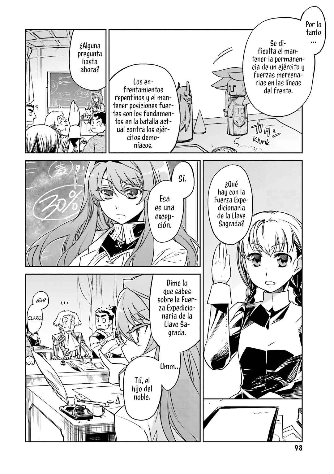 MAOYU : Archenemy and Hero “Become mine, Hero” “I refuse!” Capítulo 3: Tener Mucha Comida Me Hace Muy Feliz - Page 12