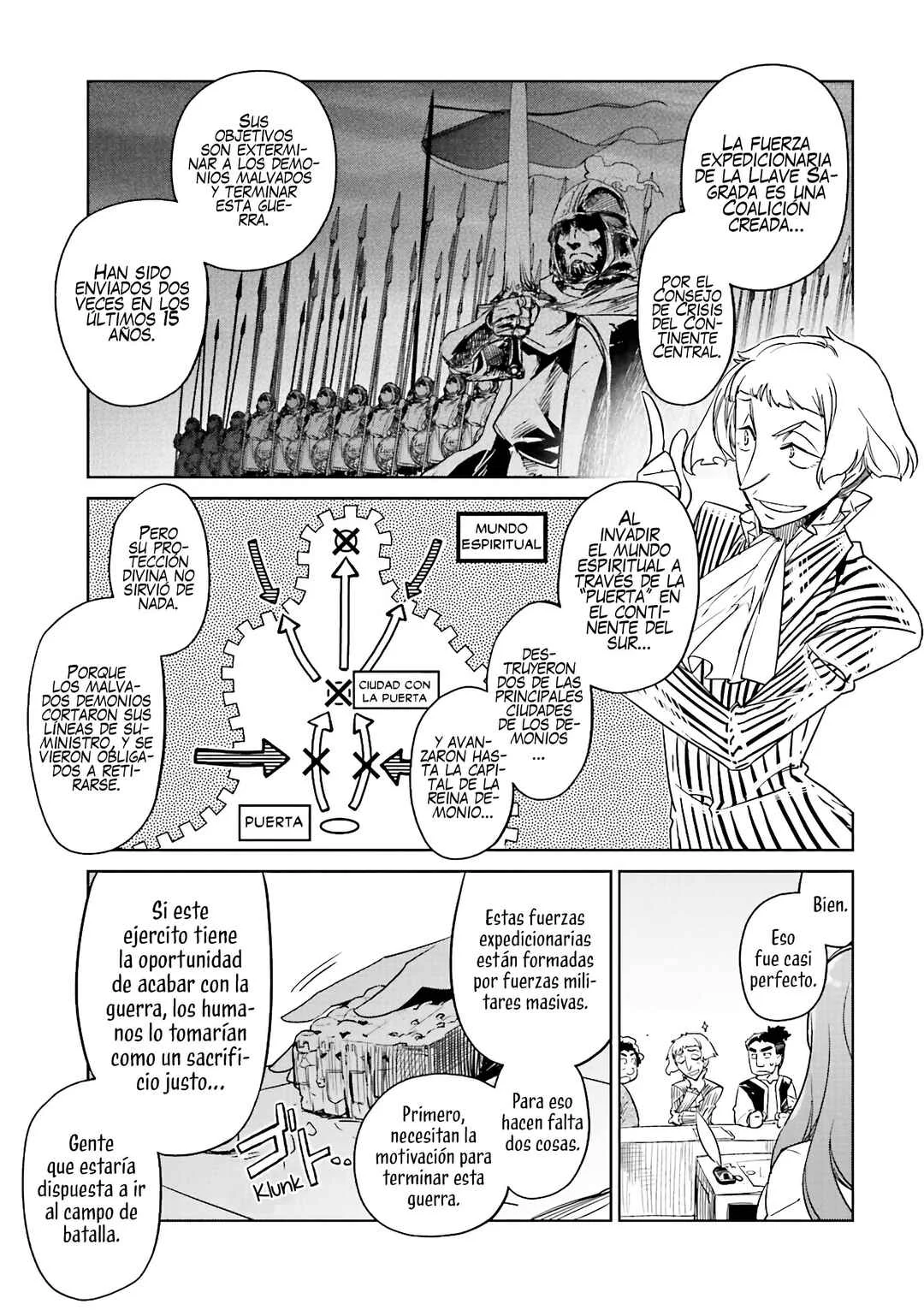 MAOYU : Archenemy and Hero “Become mine, Hero” “I refuse!” Capítulo 3: Tener Mucha Comida Me Hace Muy Feliz - Page 13