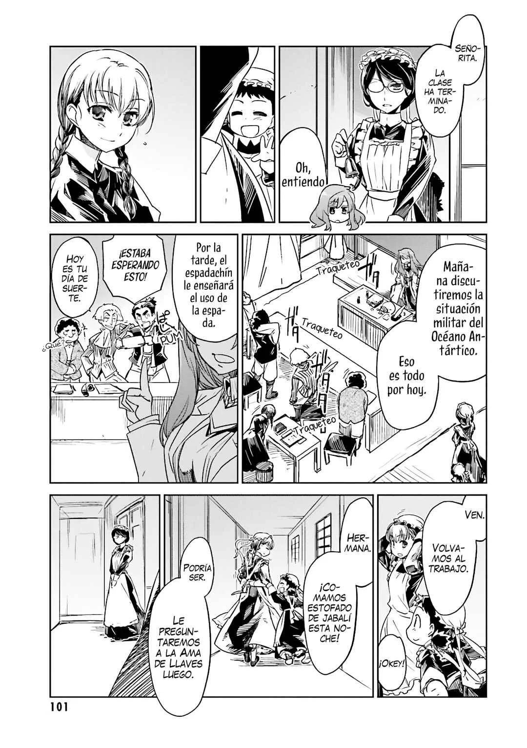 MAOYU : Archenemy and Hero “Become mine, Hero” “I refuse!” Capítulo 3: Tener Mucha Comida Me Hace Muy Feliz - Page 15