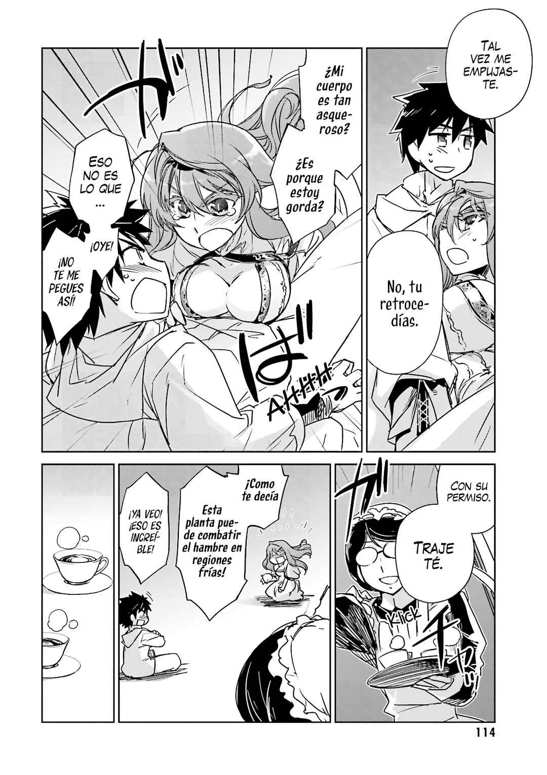 MAOYU : Archenemy and Hero “Become mine, Hero” “I refuse!” Capítulo 3: Tener Mucha Comida Me Hace Muy Feliz - Page 28