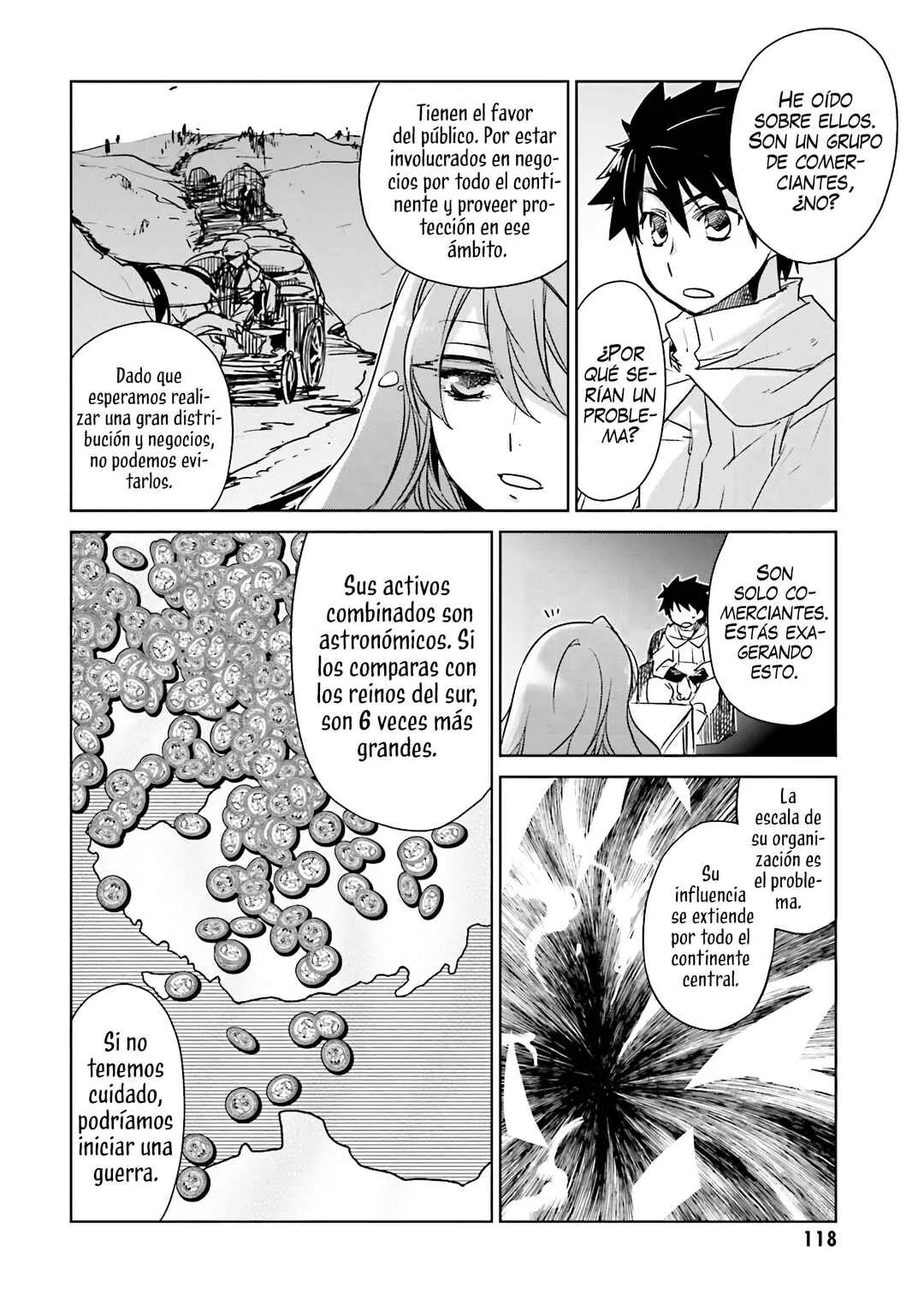 MAOYU : Archenemy and Hero “Become mine, Hero” “I refuse!” Capítulo 3: Tener Mucha Comida Me Hace Muy Feliz - Page 32