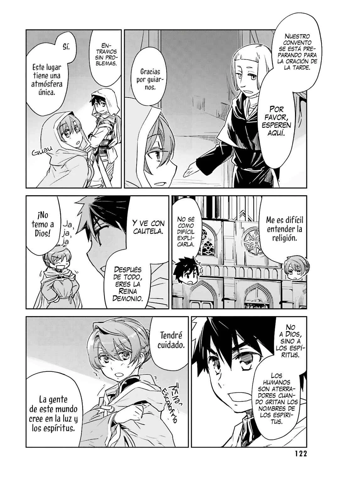 MAOYU : Archenemy and Hero “Become mine, Hero” “I refuse!” Capítulo 3: Tener Mucha Comida Me Hace Muy Feliz - Page 36