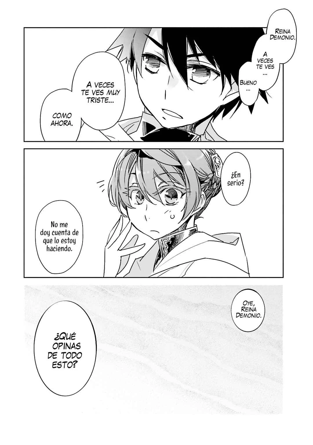 MAOYU : Archenemy and Hero “Become mine, Hero” “I refuse!” Capítulo 3: Tener Mucha Comida Me Hace Muy Feliz - Page 40