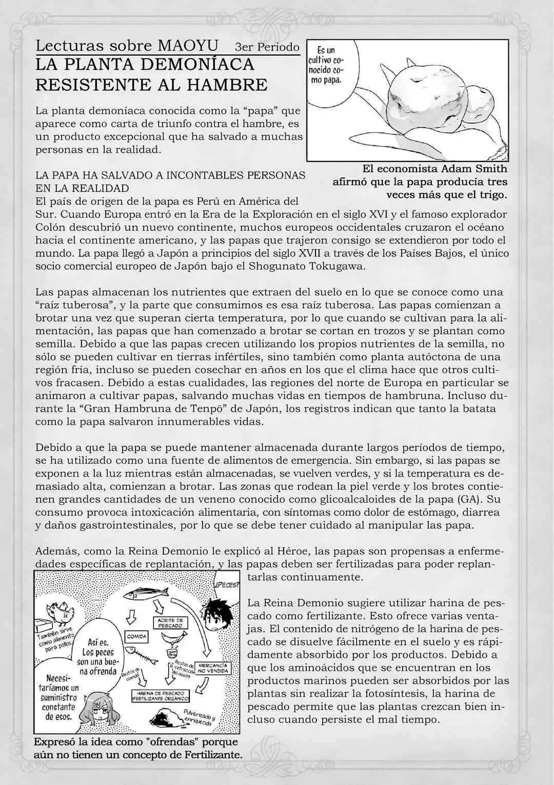 MAOYU : Archenemy and Hero “Become mine, Hero” “I refuse!” Capítulo 3: Tener Mucha Comida Me Hace Muy Feliz - Page 43