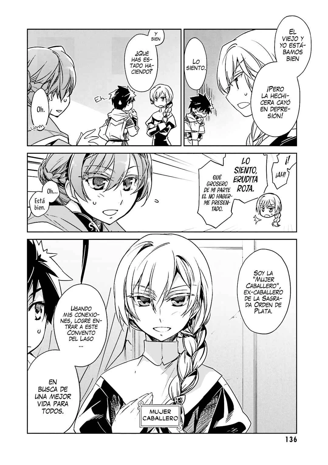 MAOYU : Archenemy and Hero “Become mine, Hero” “I refuse!” Capítulo 4: ¿Dónde Has Estado Todo Este Tiempo? - Page 8