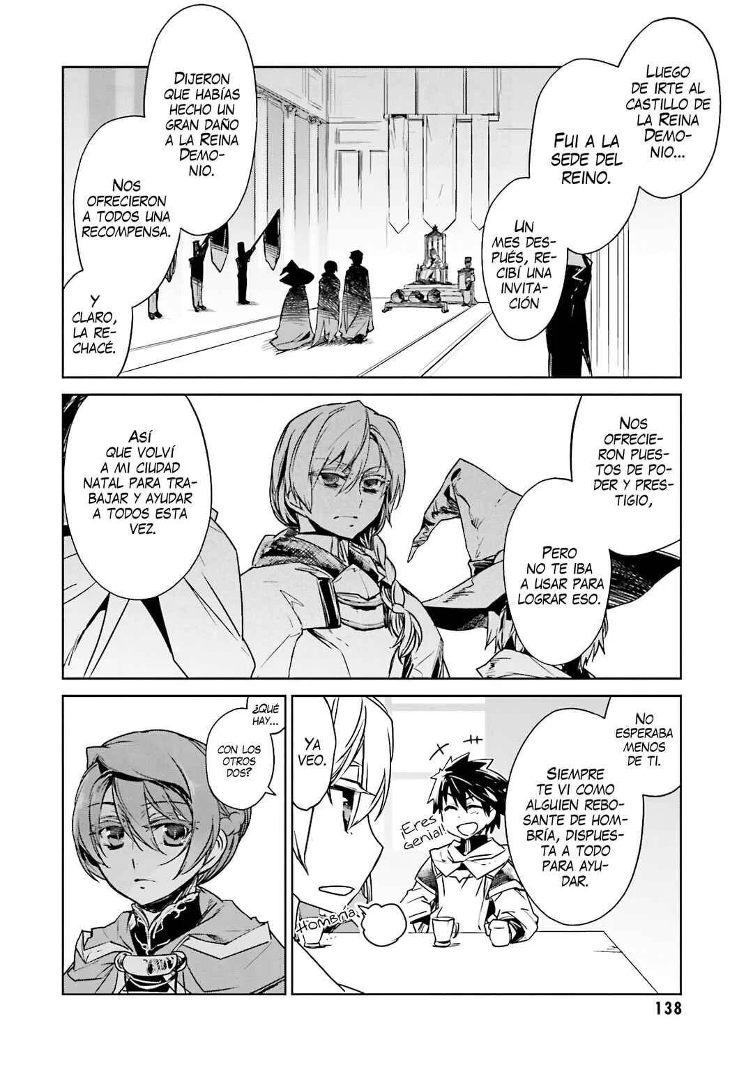 MAOYU : Archenemy and Hero “Become mine, Hero” “I refuse!” Capítulo 4: ¿Dónde Has Estado Todo Este Tiempo? - Page 10