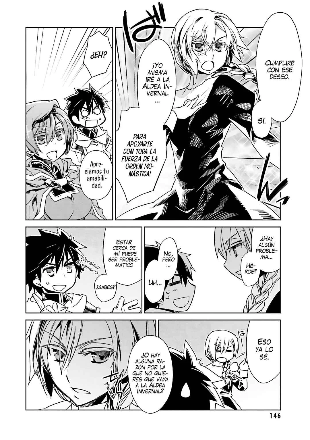 MAOYU : Archenemy and Hero “Become mine, Hero” “I refuse!” Capítulo 4: ¿Dónde Has Estado Todo Este Tiempo? - Page 18