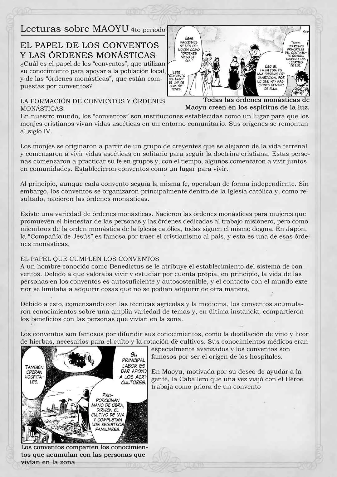 MAOYU : Archenemy and Hero “Become mine, Hero” “I refuse!” Capítulo 4: ¿Dónde Has Estado Todo Este Tiempo? - Page 43
