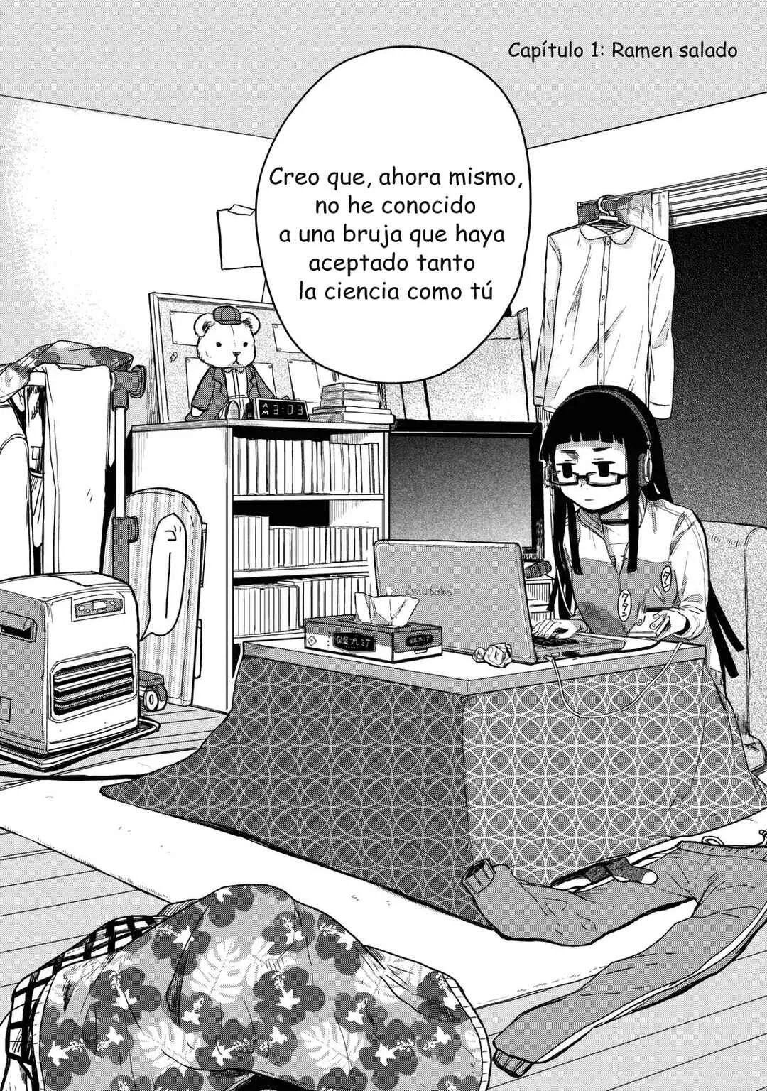 Maya-san no Yofukashi Capítulo 1: Ramen Salado - Page 5