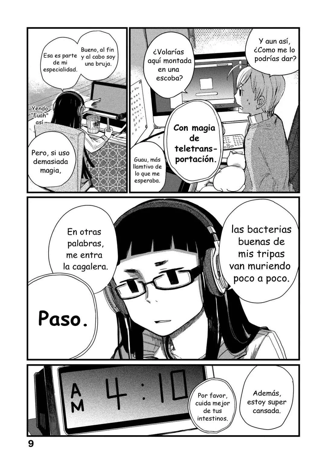 Maya-san no Yofukashi Capítulo 1: Ramen Salado - Page 10