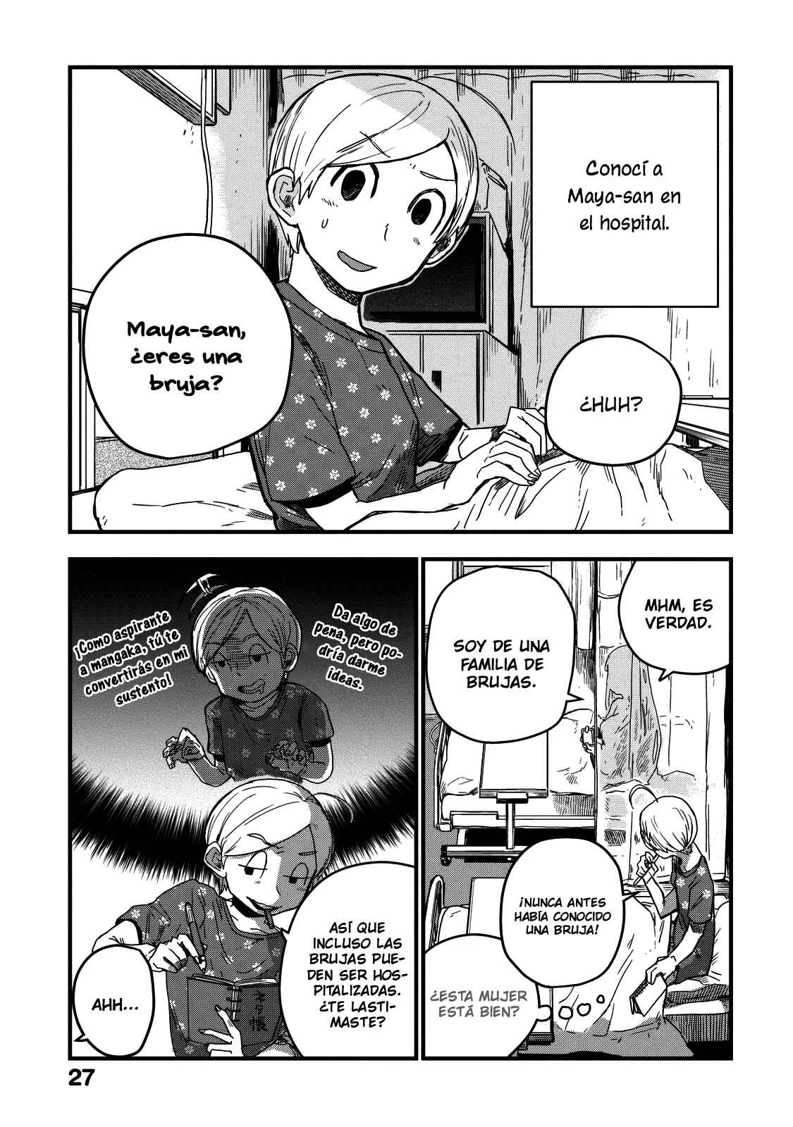 Maya-san no Yofukashi Capítulo 3: El día del salvador - Page 2