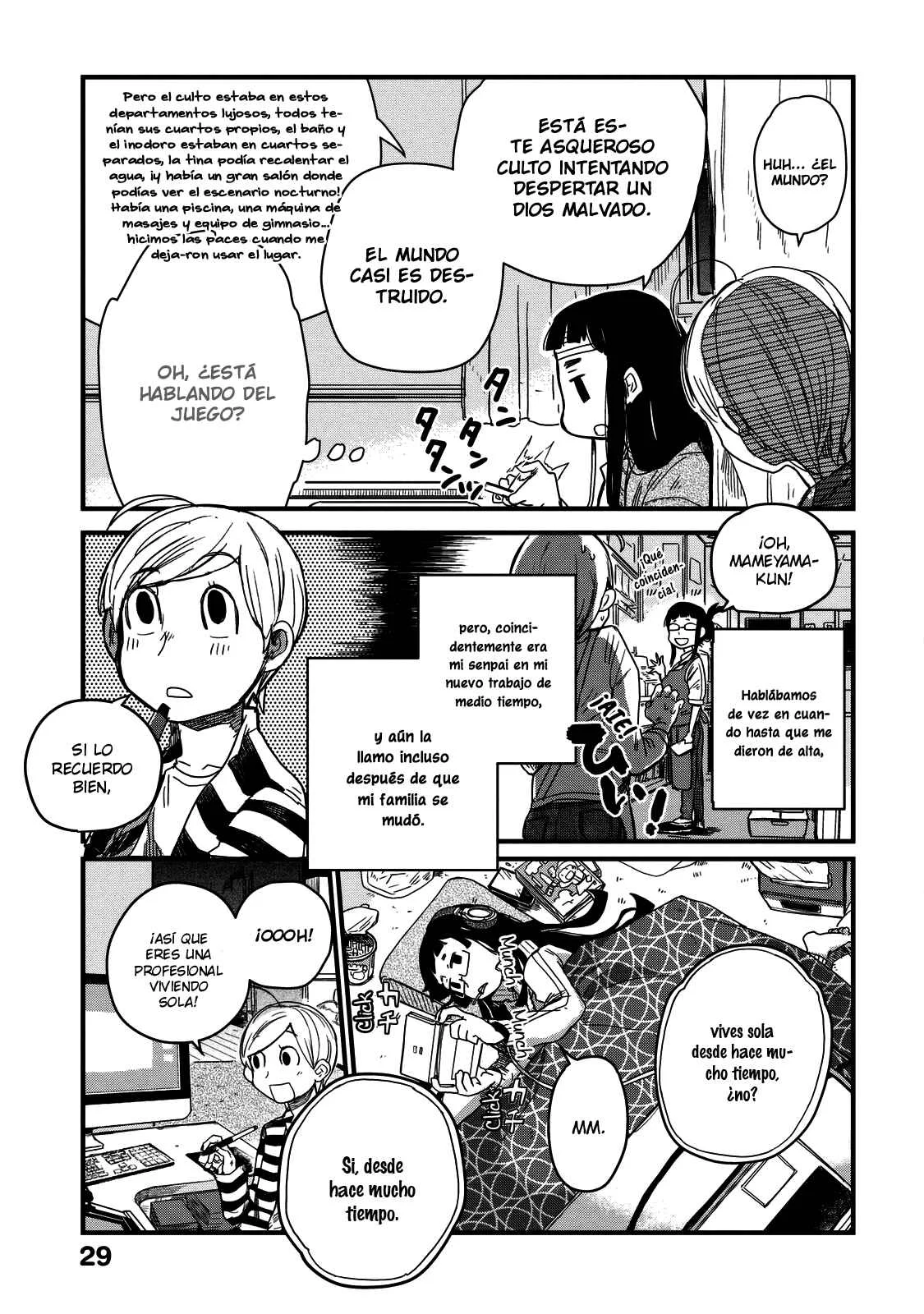 Maya-san no Yofukashi Capítulo 3: El día del salvador - Page 4