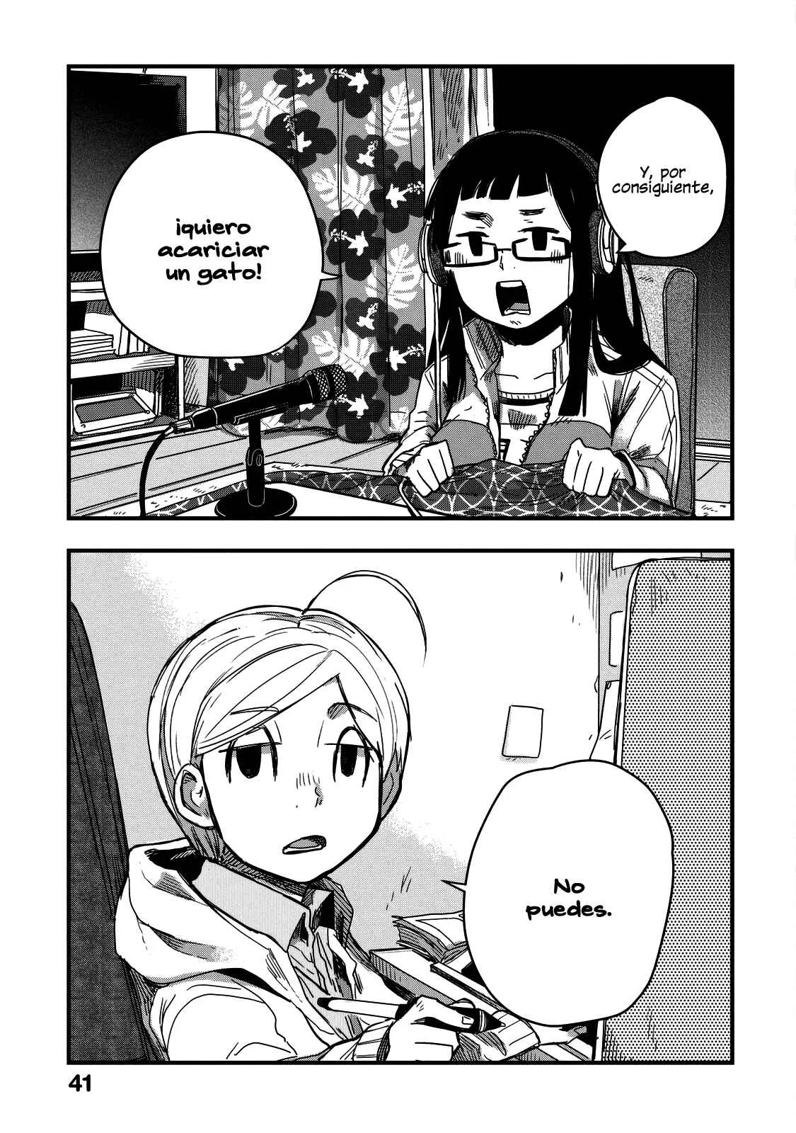 Maya-san no Yofukashi Capítulo 4: Quiero acariciar a un gato - Page 4
