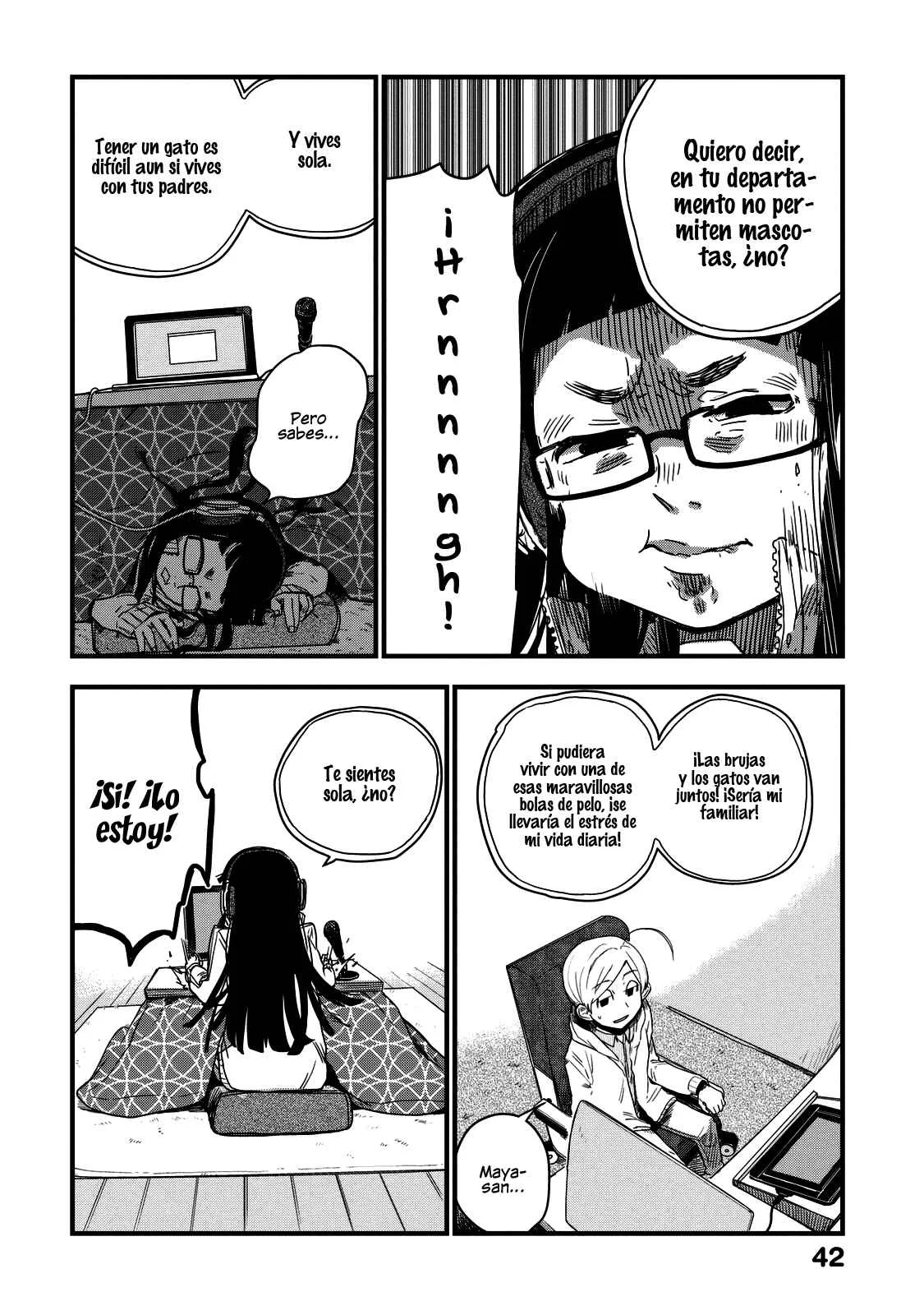 Maya-san no Yofukashi Capítulo 4: Quiero acariciar a un gato - Page 5