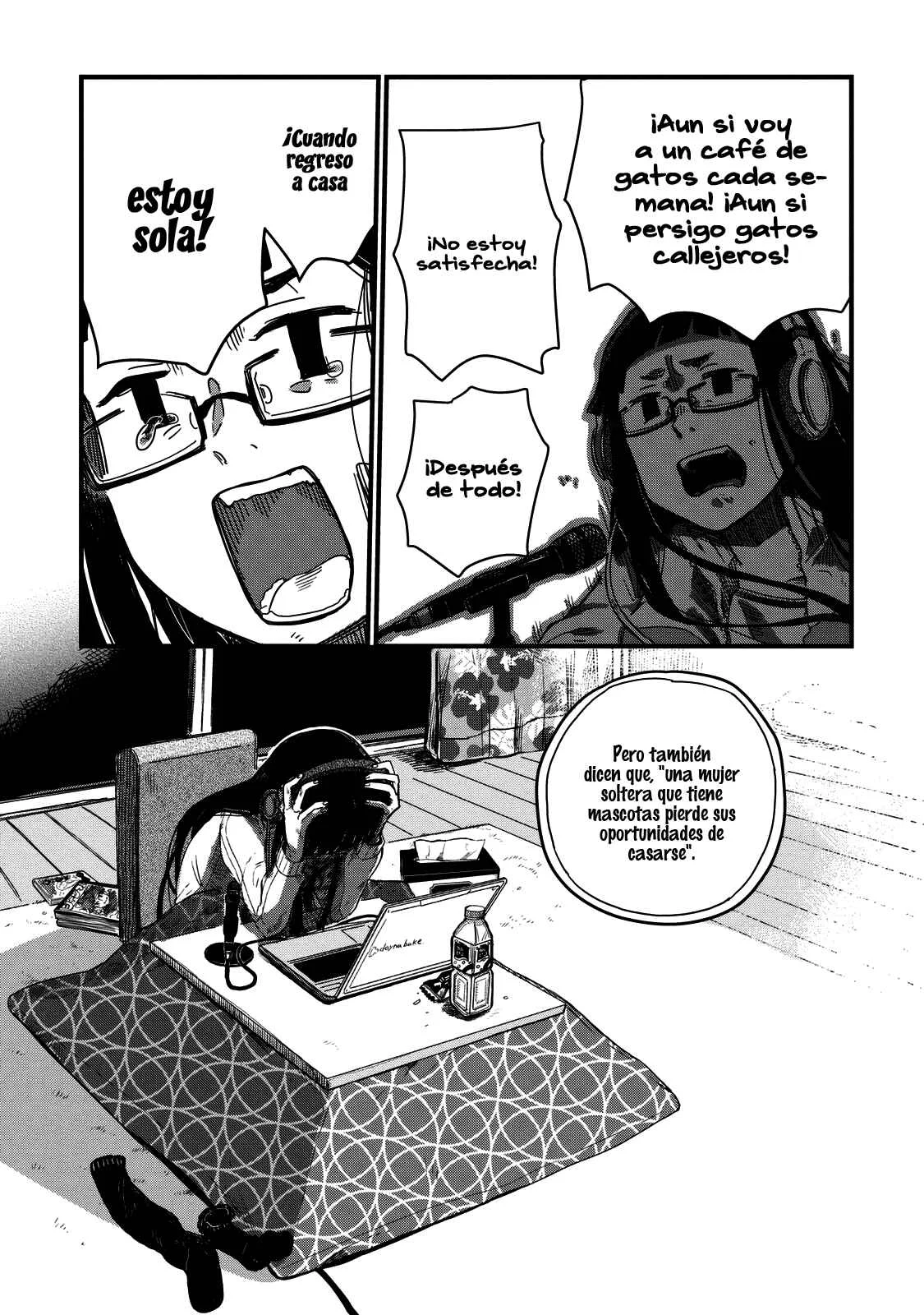 Maya-san no Yofukashi Capítulo 4: Quiero acariciar a un gato - Page 6