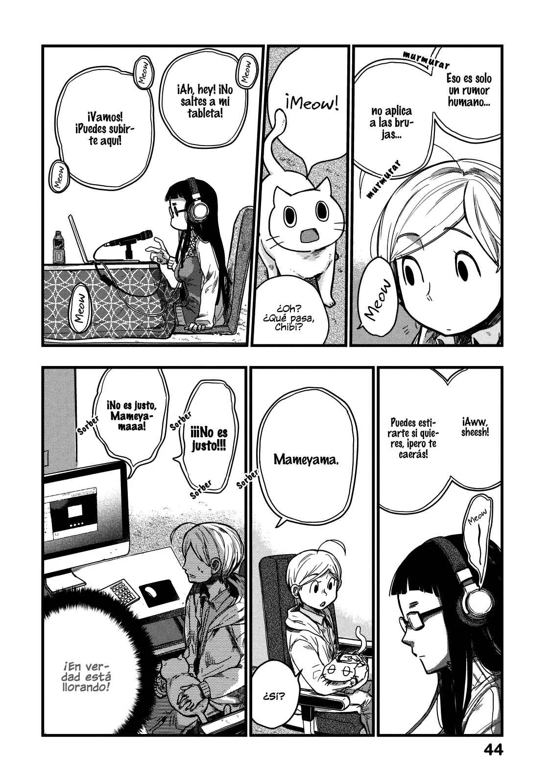 Maya-san no Yofukashi Capítulo 4: Quiero acariciar a un gato - Page 7