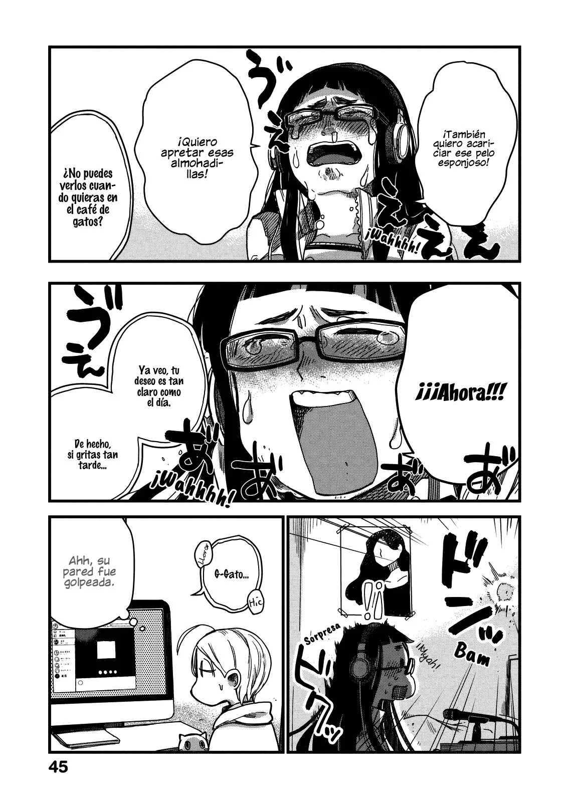 Maya-san no Yofukashi Capítulo 4: Quiero acariciar a un gato - Page 8