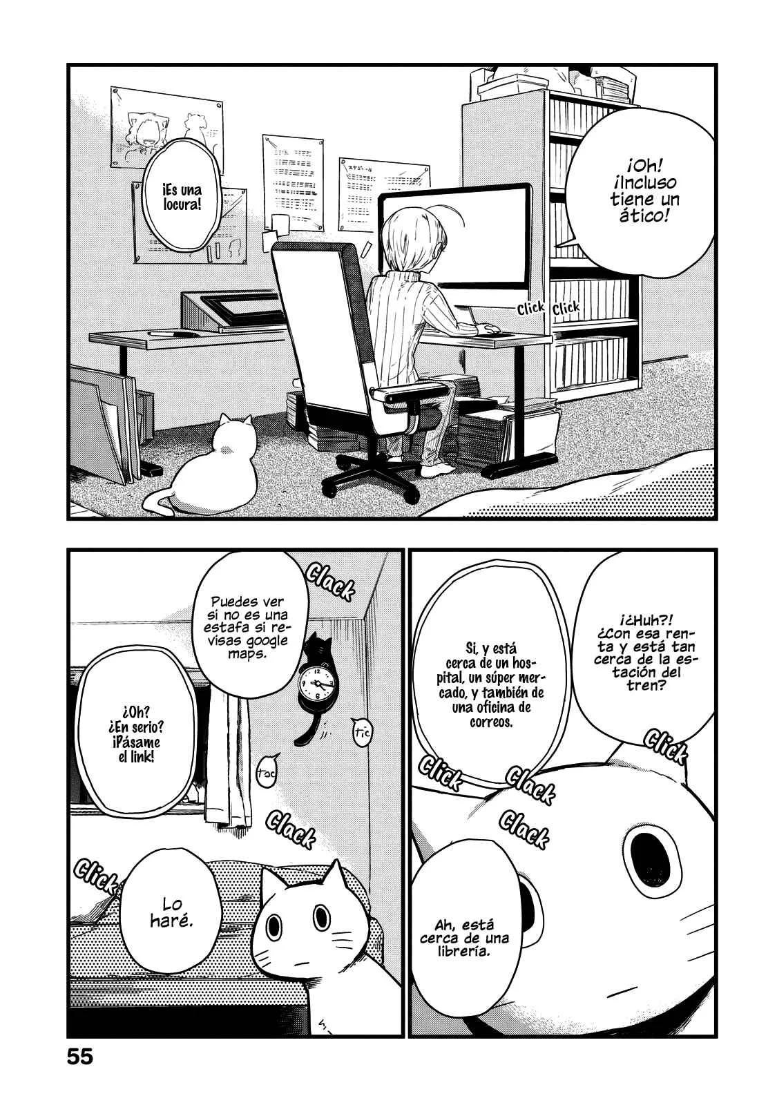 Maya-san no Yofukashi Capítulo 5: La trampa para rentar un lugar - Page 8