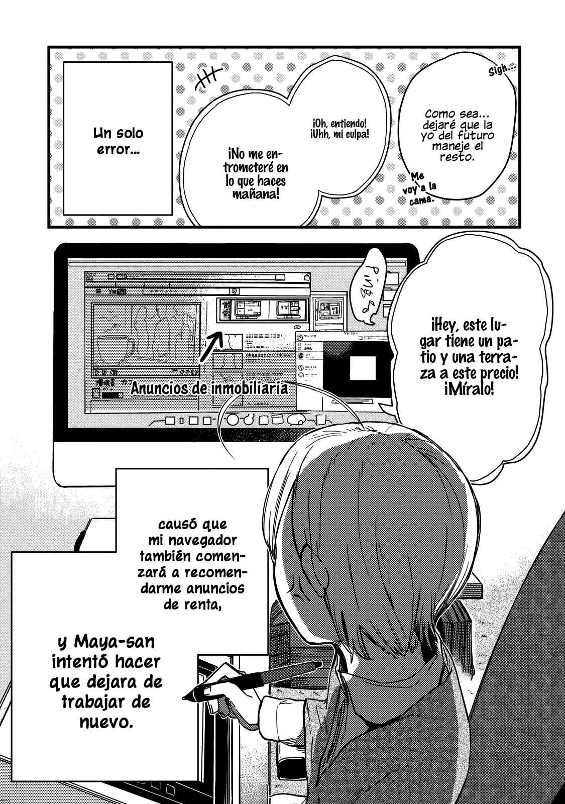 Maya-san no Yofukashi Capítulo 5: La trampa para rentar un lugar - Page 12