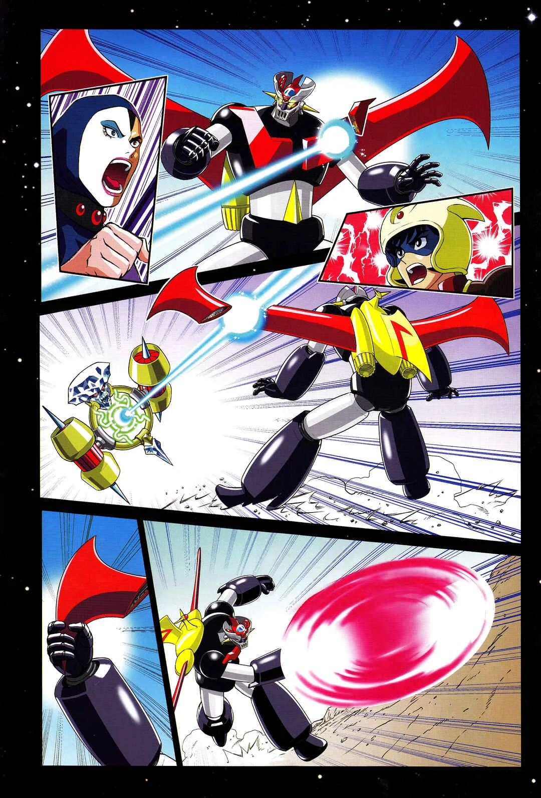 Mazinger Z vs. Transformers Capítulo 0: Prólogo por Yu Kinutani - Page 14