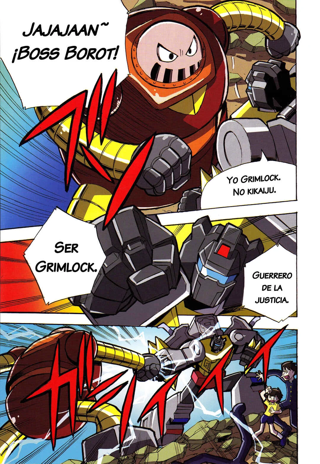 Mazinger Z vs. Transformers Capítulo 1: Capítulo 1 por Hayato Sakamoto - Page 4