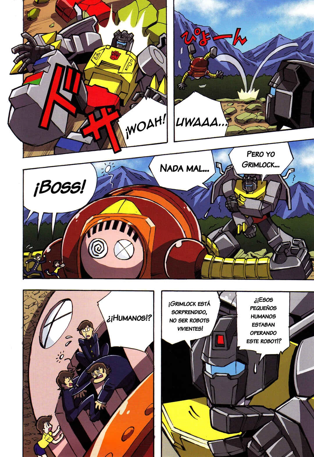 Mazinger Z vs. Transformers Capítulo 1: Capítulo 1 por Hayato Sakamoto - Page 5