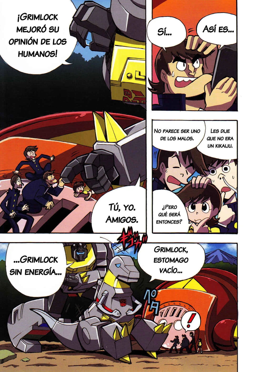 Mazinger Z vs. Transformers Capítulo 1: Capítulo 1 por Hayato Sakamoto - Page 6
