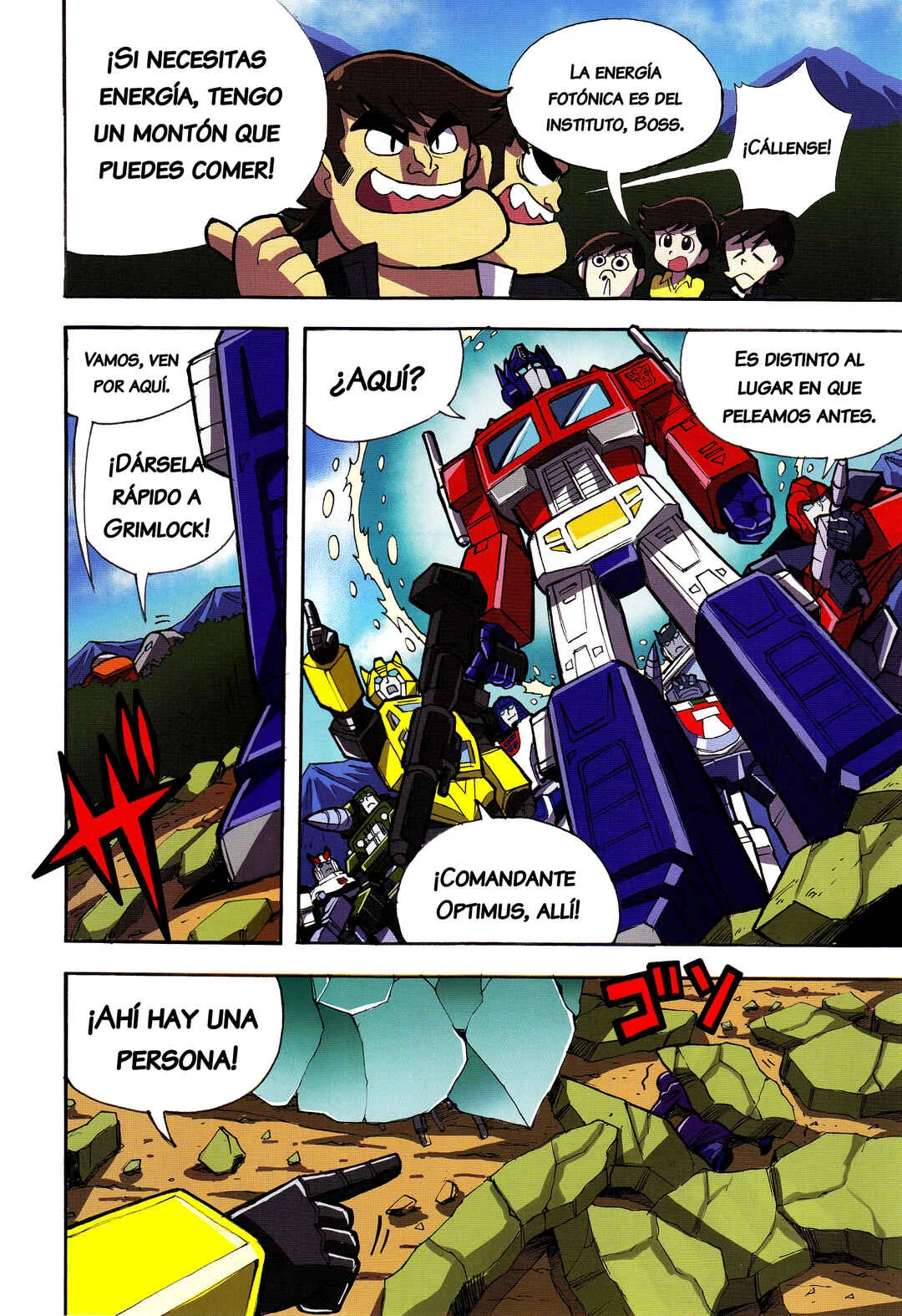 Mazinger Z vs. Transformers Capítulo 1: Capítulo 1 por Hayato Sakamoto - Page 7