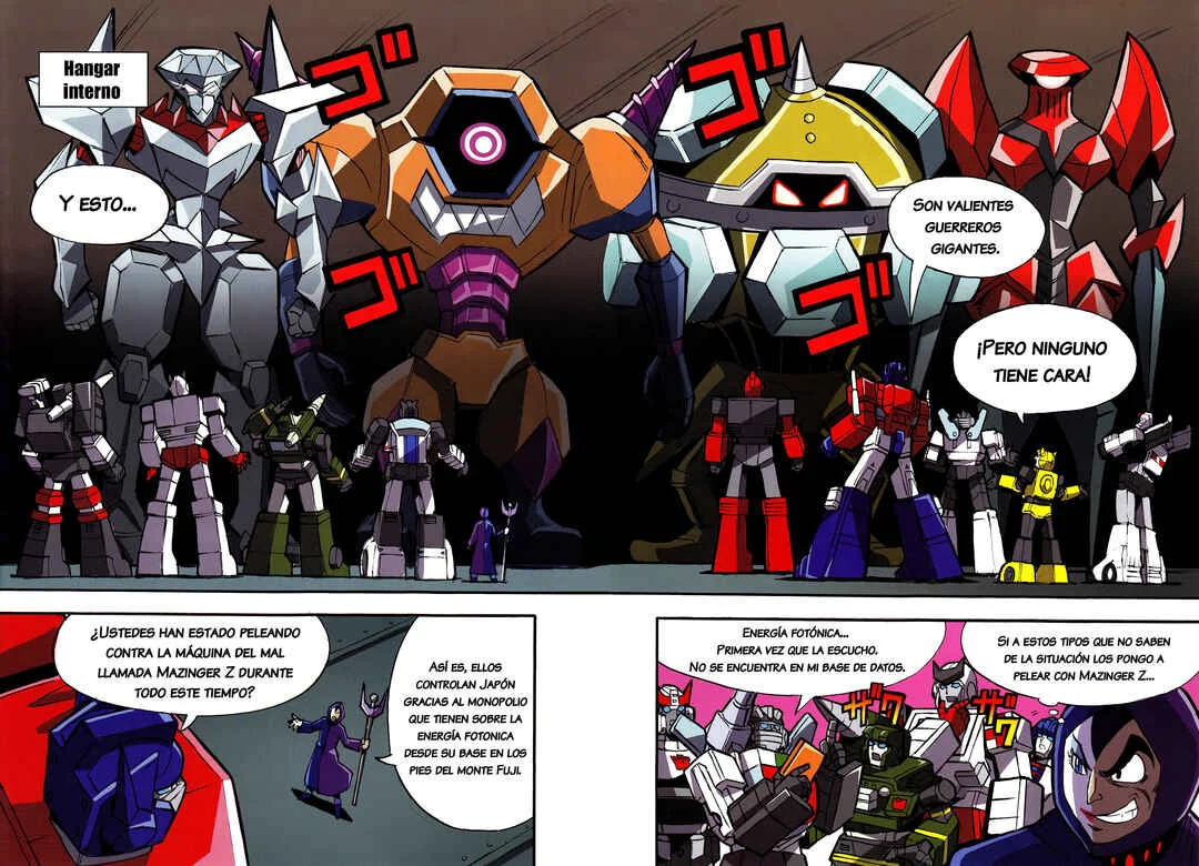 Mazinger Z vs. Transformers Capítulo 1: Capítulo 1 por Hayato Sakamoto - Page 10