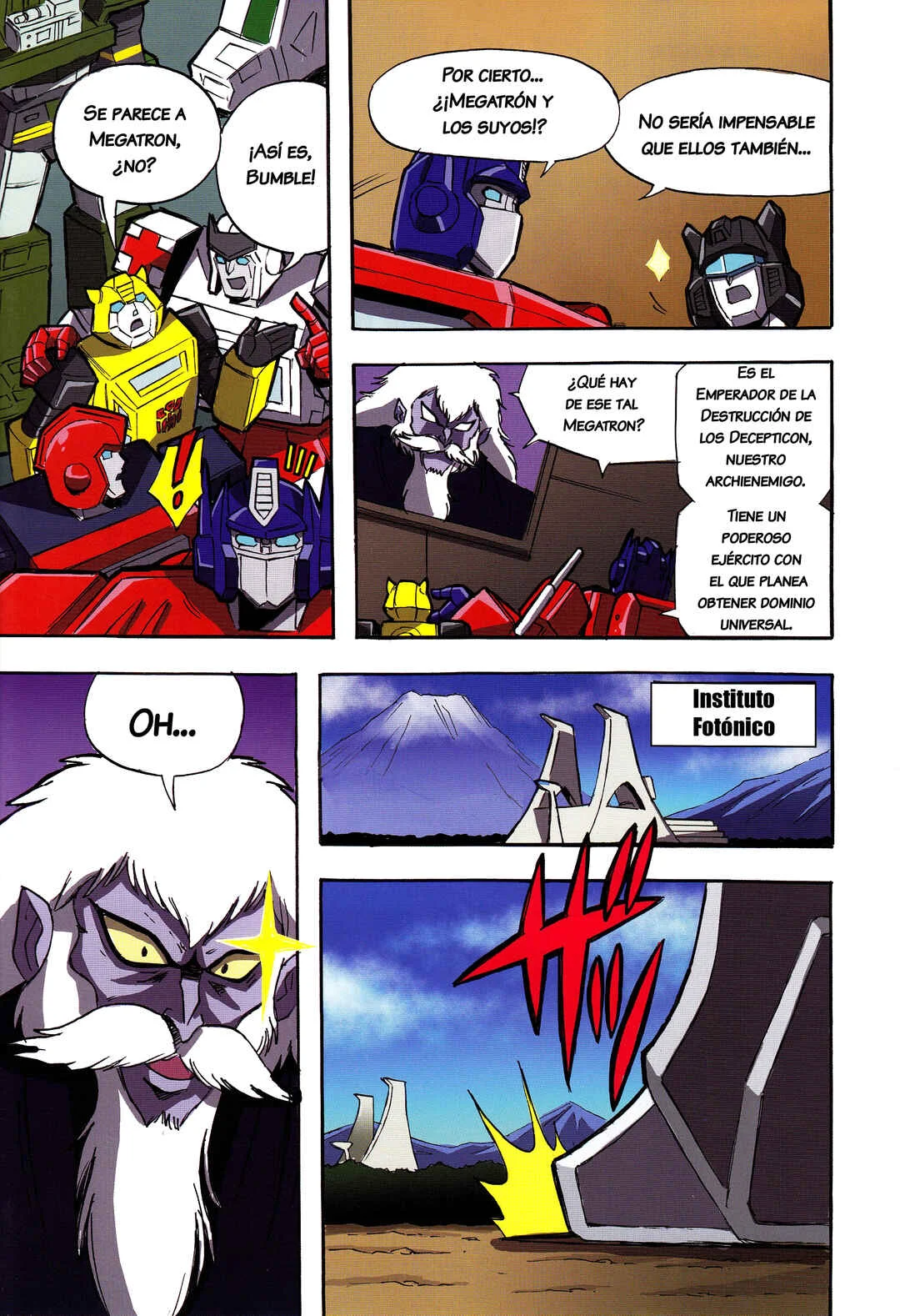 Mazinger Z vs. Transformers Capítulo 1: Capítulo 1 por Hayato Sakamoto - Page 13