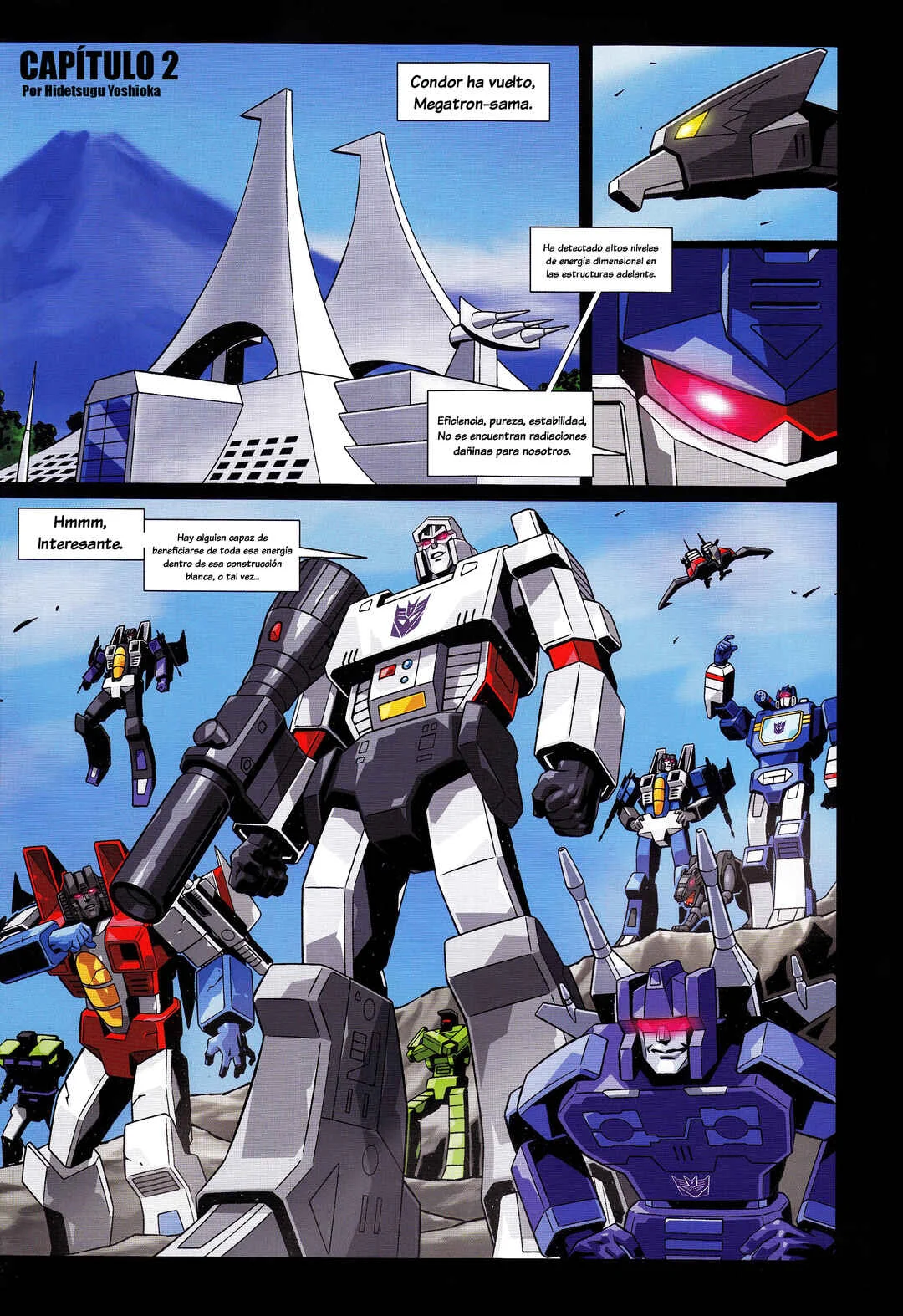 Mazinger Z vs. Transformers Capítulo 2: Capítulo 2 por Hidetsugu Yoshioka - Page 1