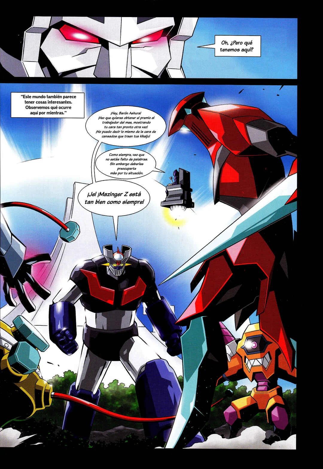 Mazinger Z vs. Transformers Capítulo 2: Capítulo 2 por Hidetsugu Yoshioka - Page 3