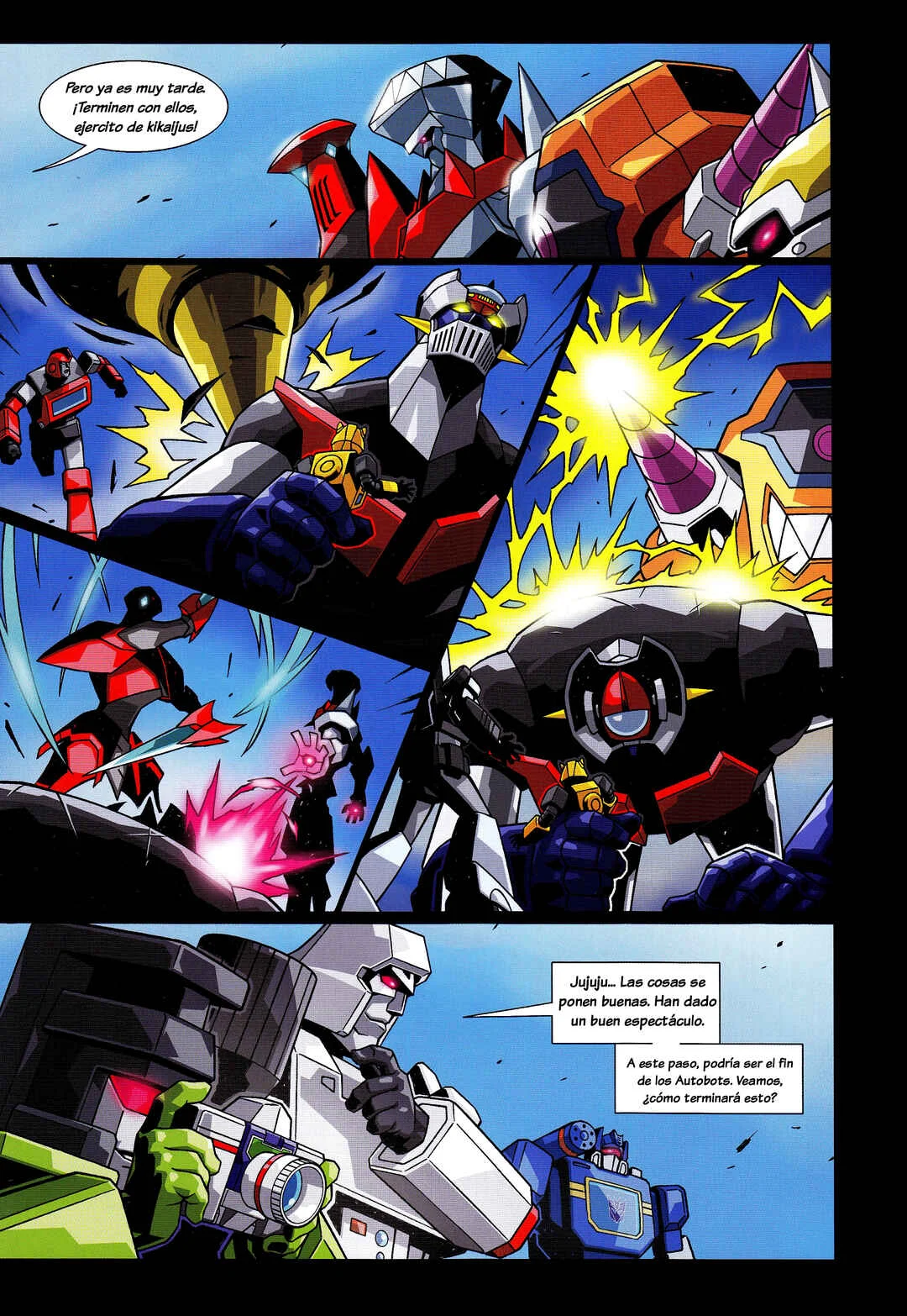 Mazinger Z vs. Transformers Capítulo 2: Capítulo 2 por Hidetsugu Yoshioka - Page 11