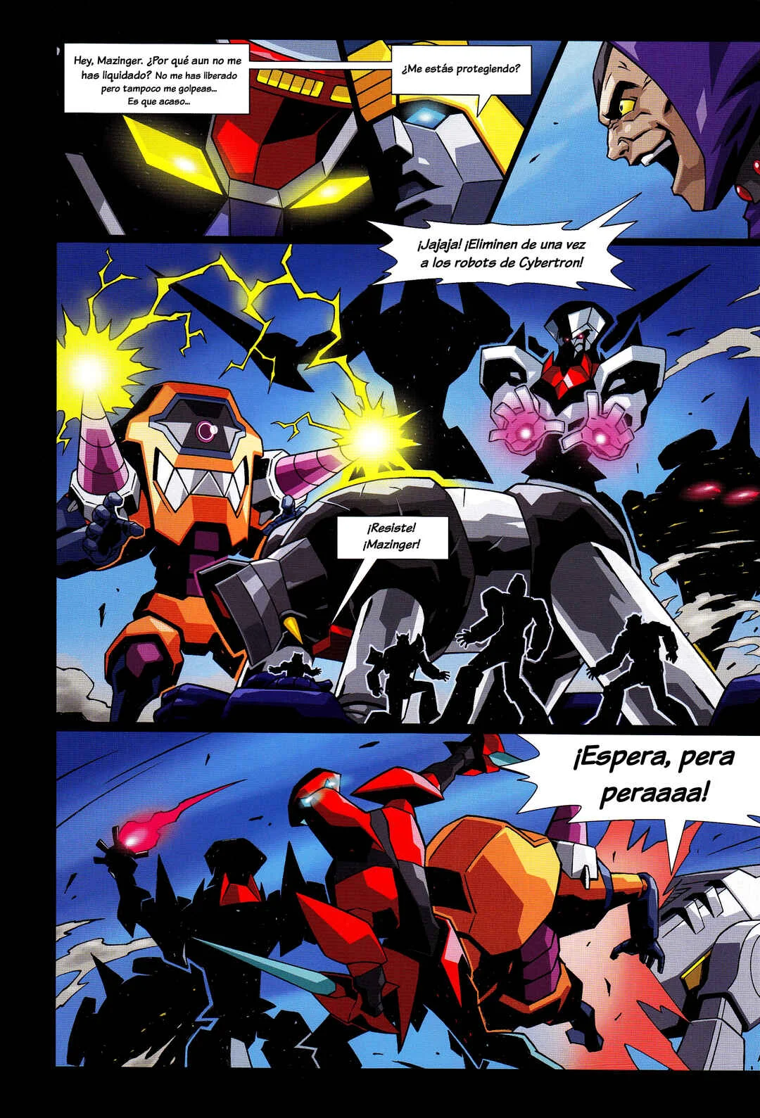 Mazinger Z vs. Transformers Capítulo 2: Capítulo 2 por Hidetsugu Yoshioka - Page 12
