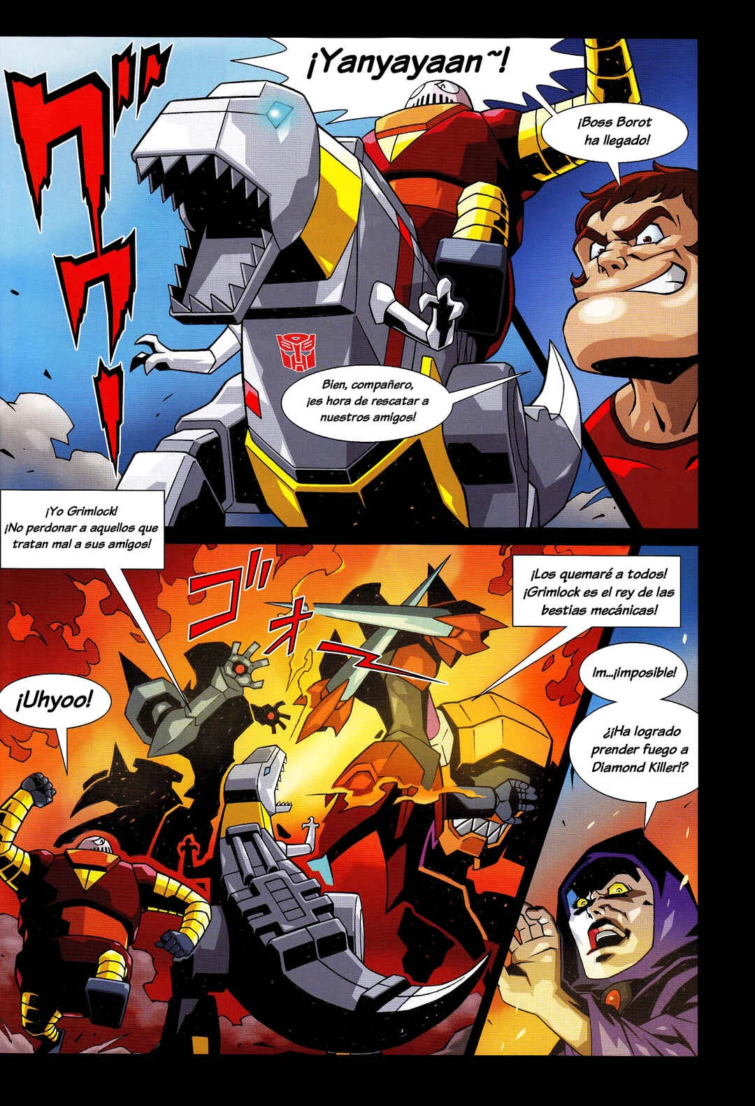 Mazinger Z vs. Transformers Capítulo 2: Capítulo 2 por Hidetsugu Yoshioka - Page 13
