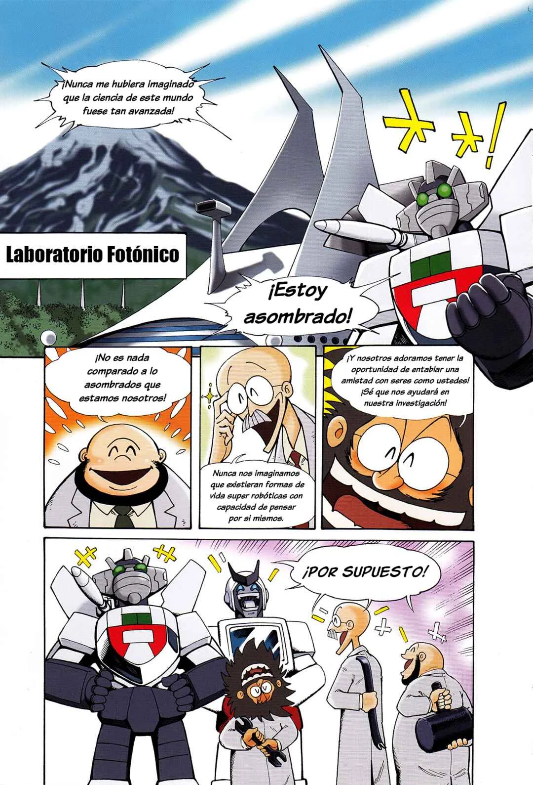 Mazinger Z vs. Transformers Capítulo 3: Capítulo 3 por Kazumi Hoshi - Page 3