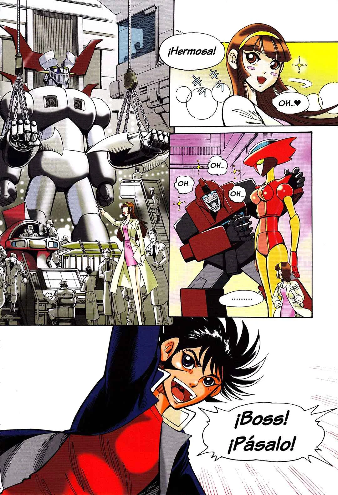 Mazinger Z vs. Transformers Capítulo 3: Capítulo 3 por Kazumi Hoshi - Page 4