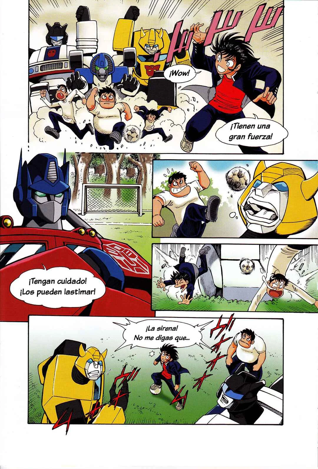 Mazinger Z vs. Transformers Capítulo 3: Capítulo 3 por Kazumi Hoshi - Page 5