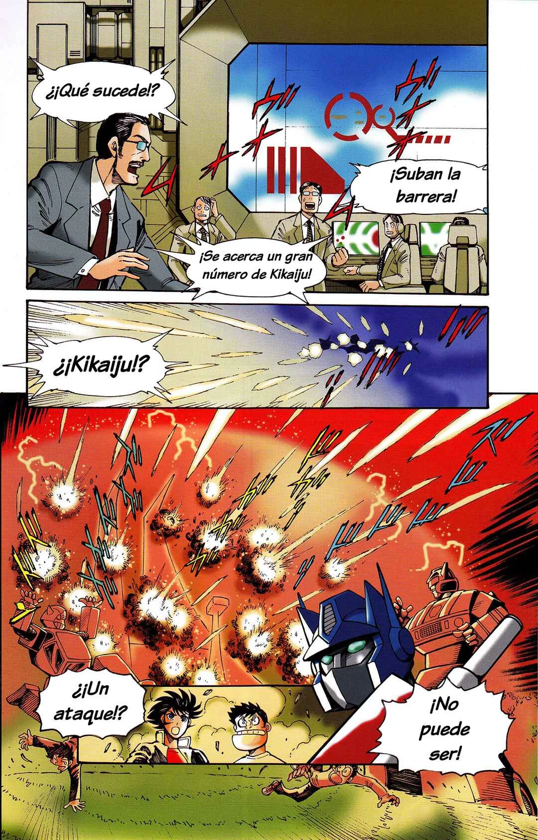 Mazinger Z vs. Transformers Capítulo 3: Capítulo 3 por Kazumi Hoshi - Page 6