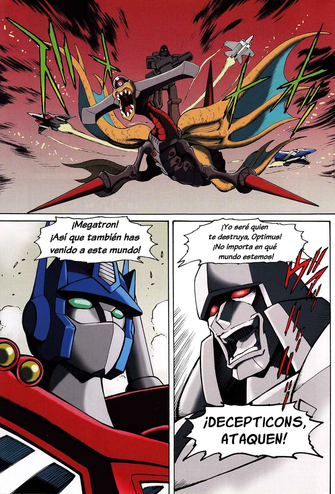 Mazinger Z vs. Transformers Capítulo 3: Capítulo 3 por Kazumi Hoshi - Page 7