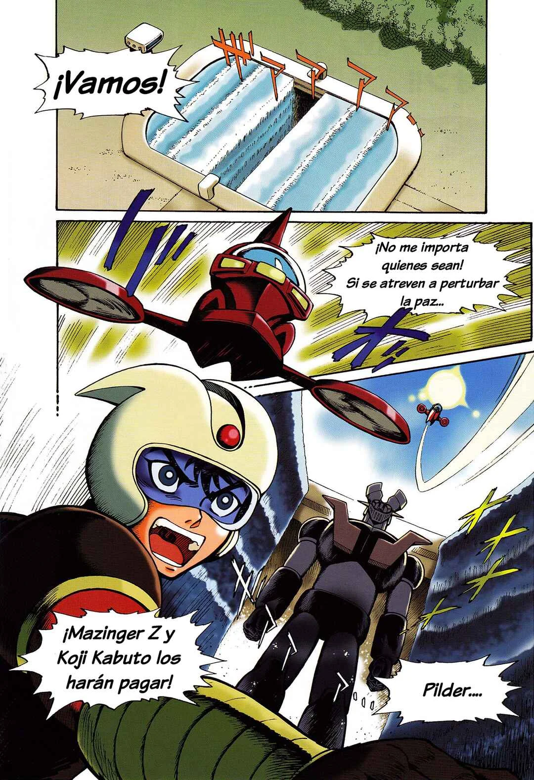 Mazinger Z vs. Transformers Capítulo 3: Capítulo 3 por Kazumi Hoshi - Page 8