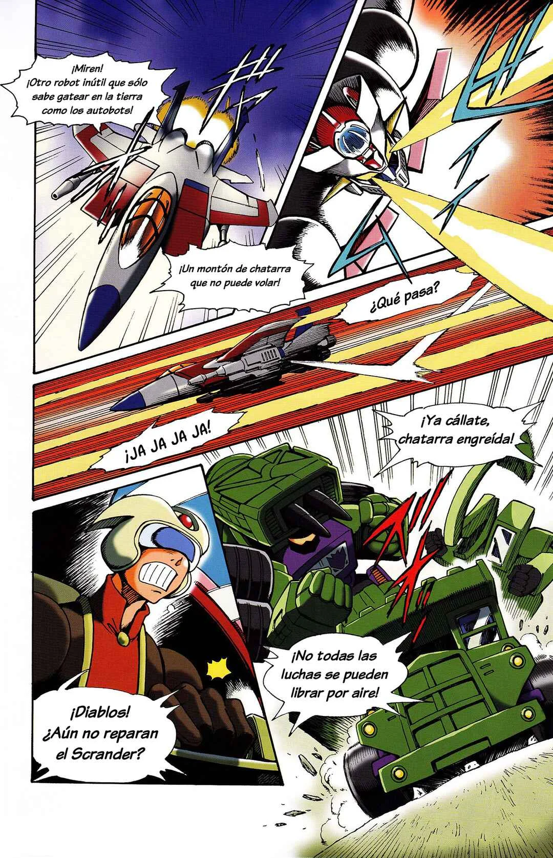 Mazinger Z vs. Transformers Capítulo 3: Capítulo 3 por Kazumi Hoshi - Page 10