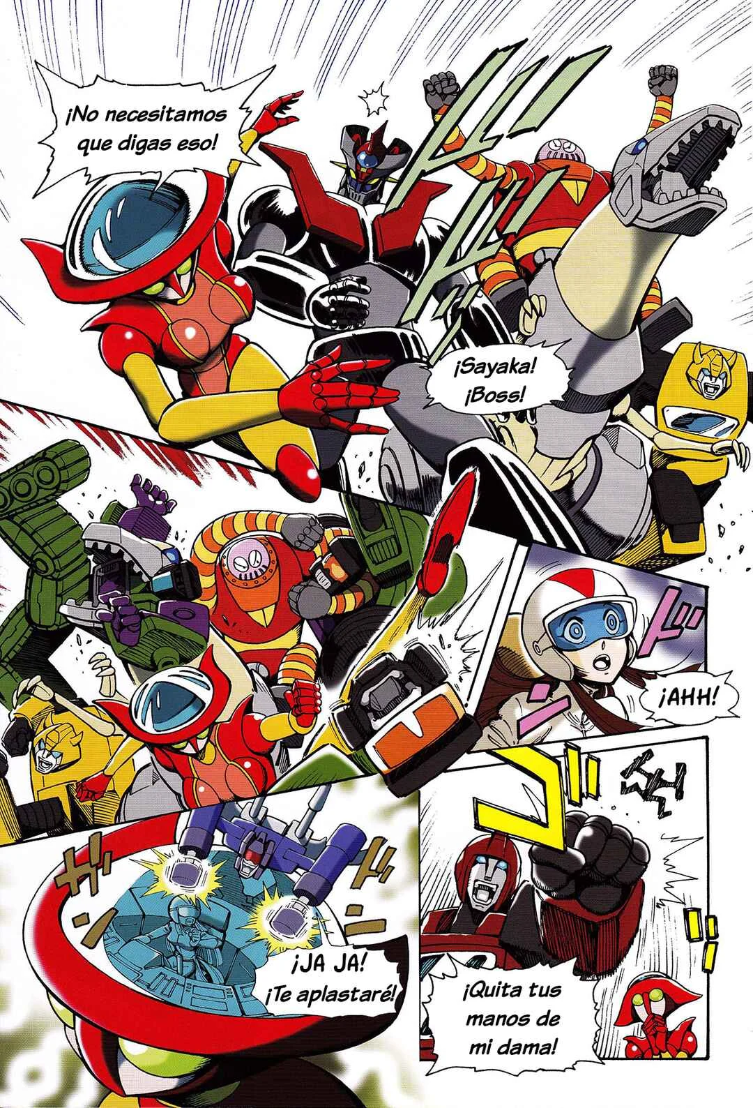 Mazinger Z vs. Transformers Capítulo 3: Capítulo 3 por Kazumi Hoshi - Page 11