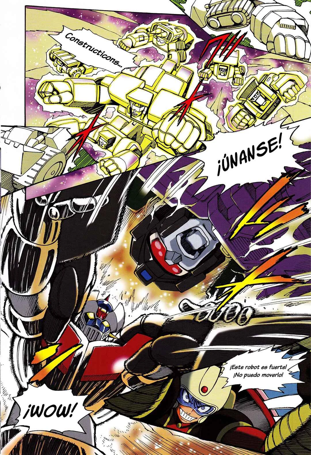 Mazinger Z vs. Transformers Capítulo 3: Capítulo 3 por Kazumi Hoshi - Page 12