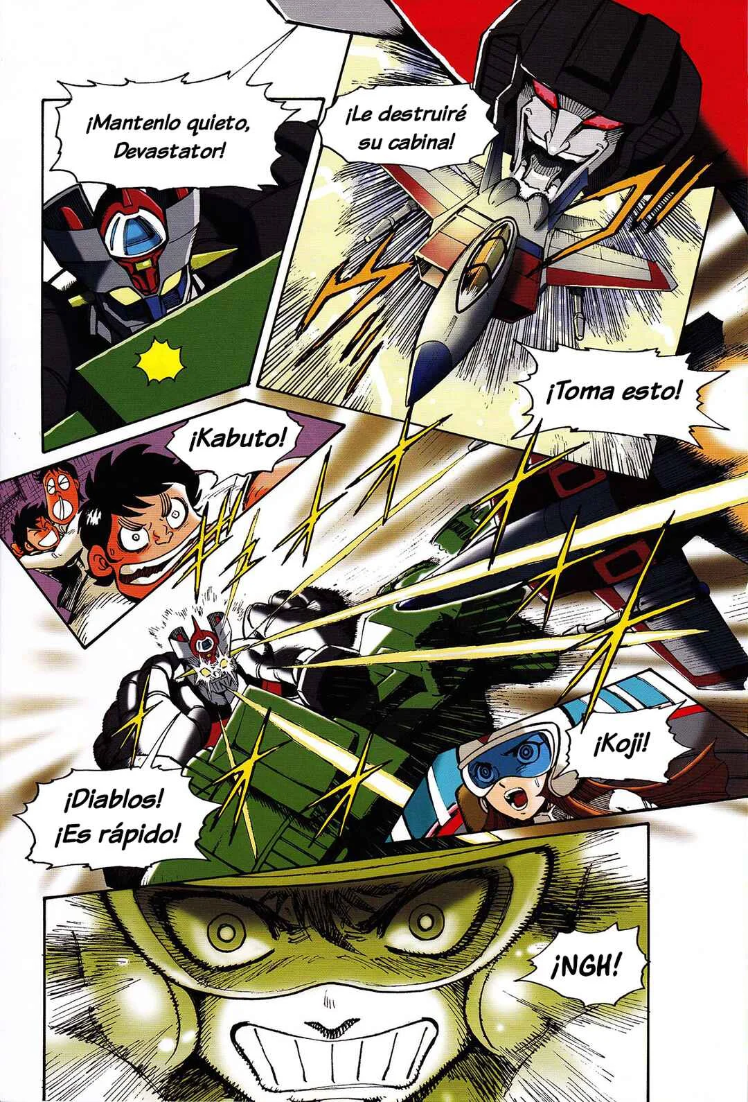 Mazinger Z vs. Transformers Capítulo 3: Capítulo 3 por Kazumi Hoshi - Page 13